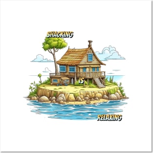 Beach Shack Island Posters and Art